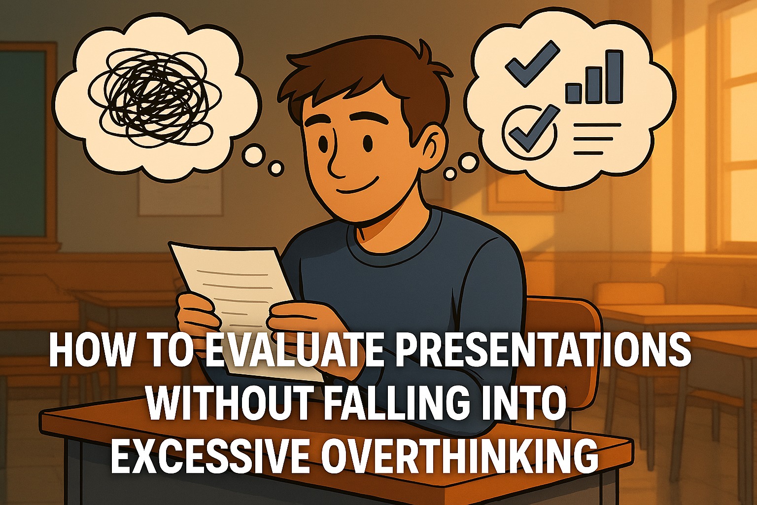 How to Evaluate Presentations Without Falling Into Excessive Overthinking