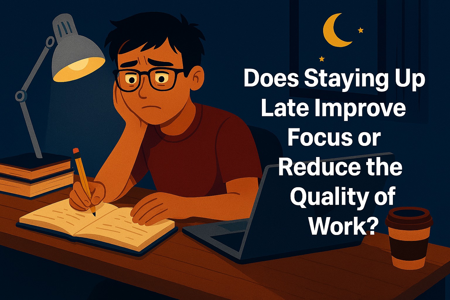 Does Staying Up Late Improve Focus or Reduce the Quality of Work?