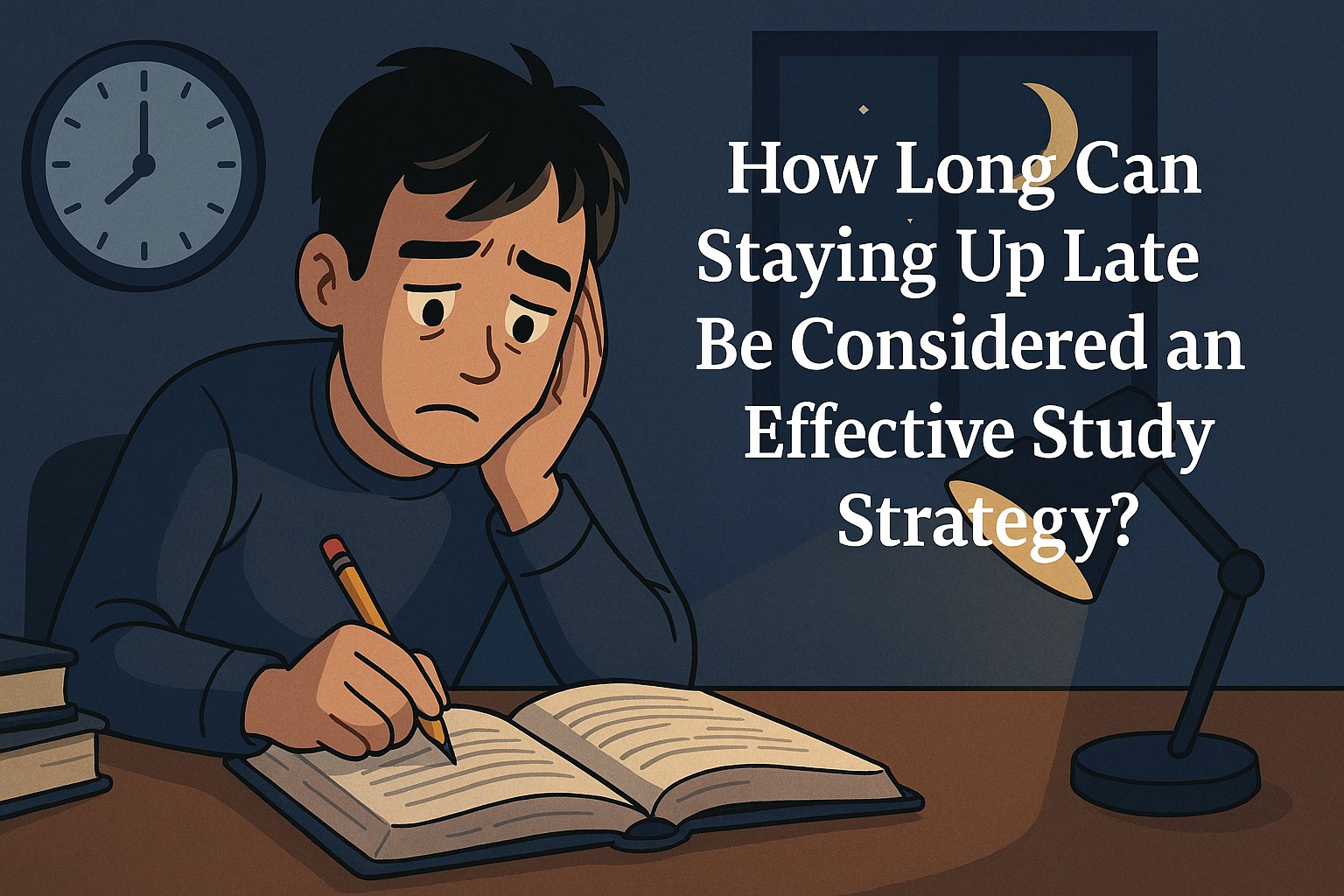 How Long Can Staying Up Late Be Considered an Effective Study Strategy?
