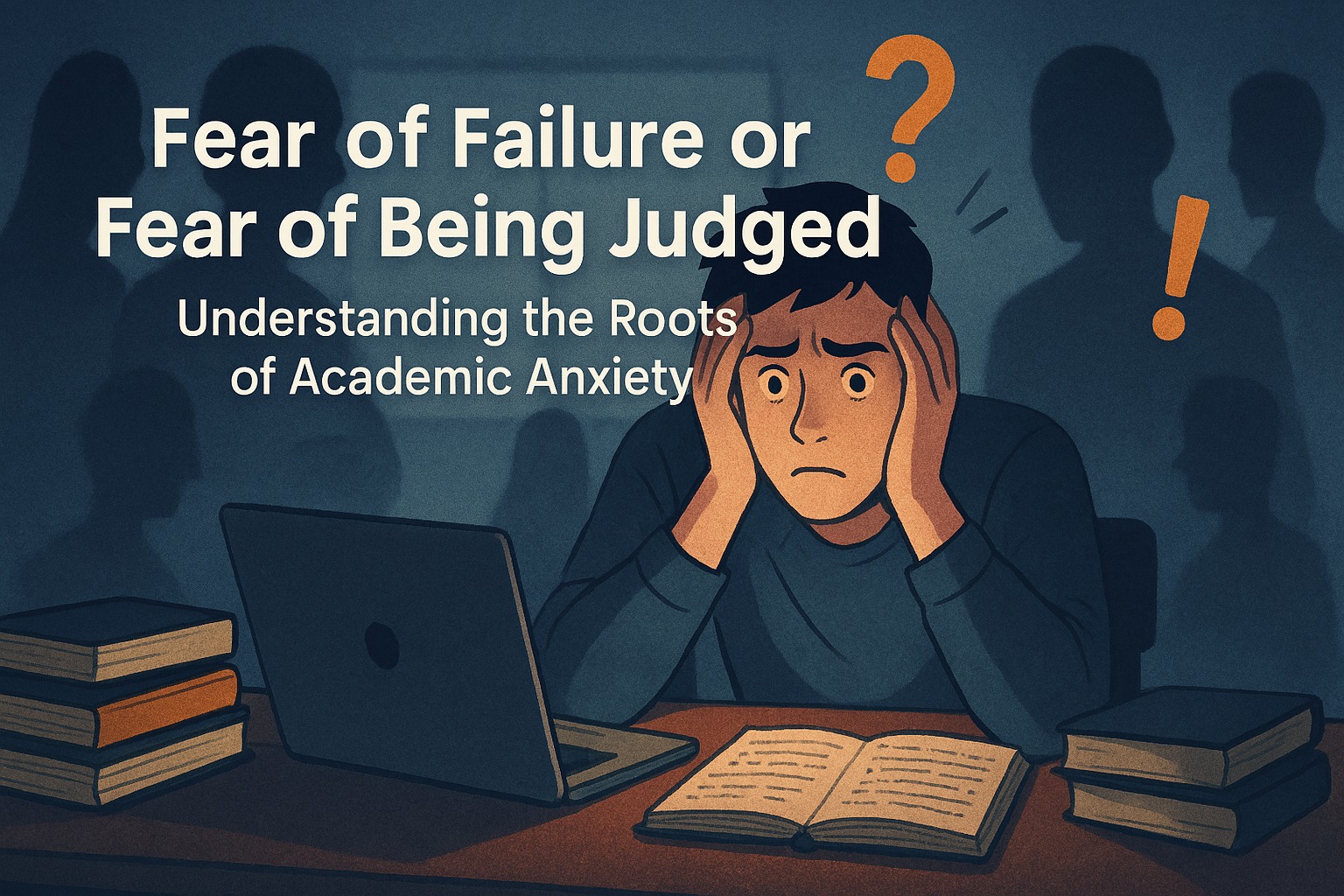 Fear of Failure or Fear of Being Judged, Understanding the Roots of Academic Anxiety