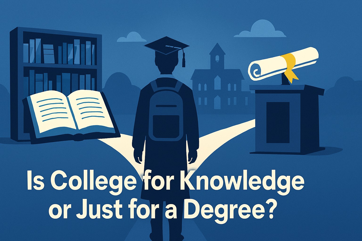 Is College for Knowledge or Just for a Degree?