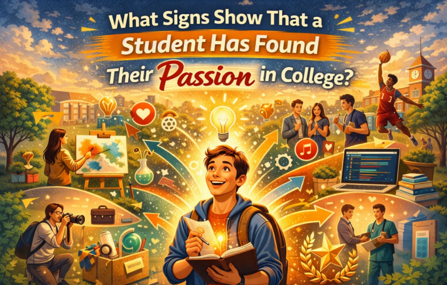 What Signs Show That a Student Has Found Their Passion in College?