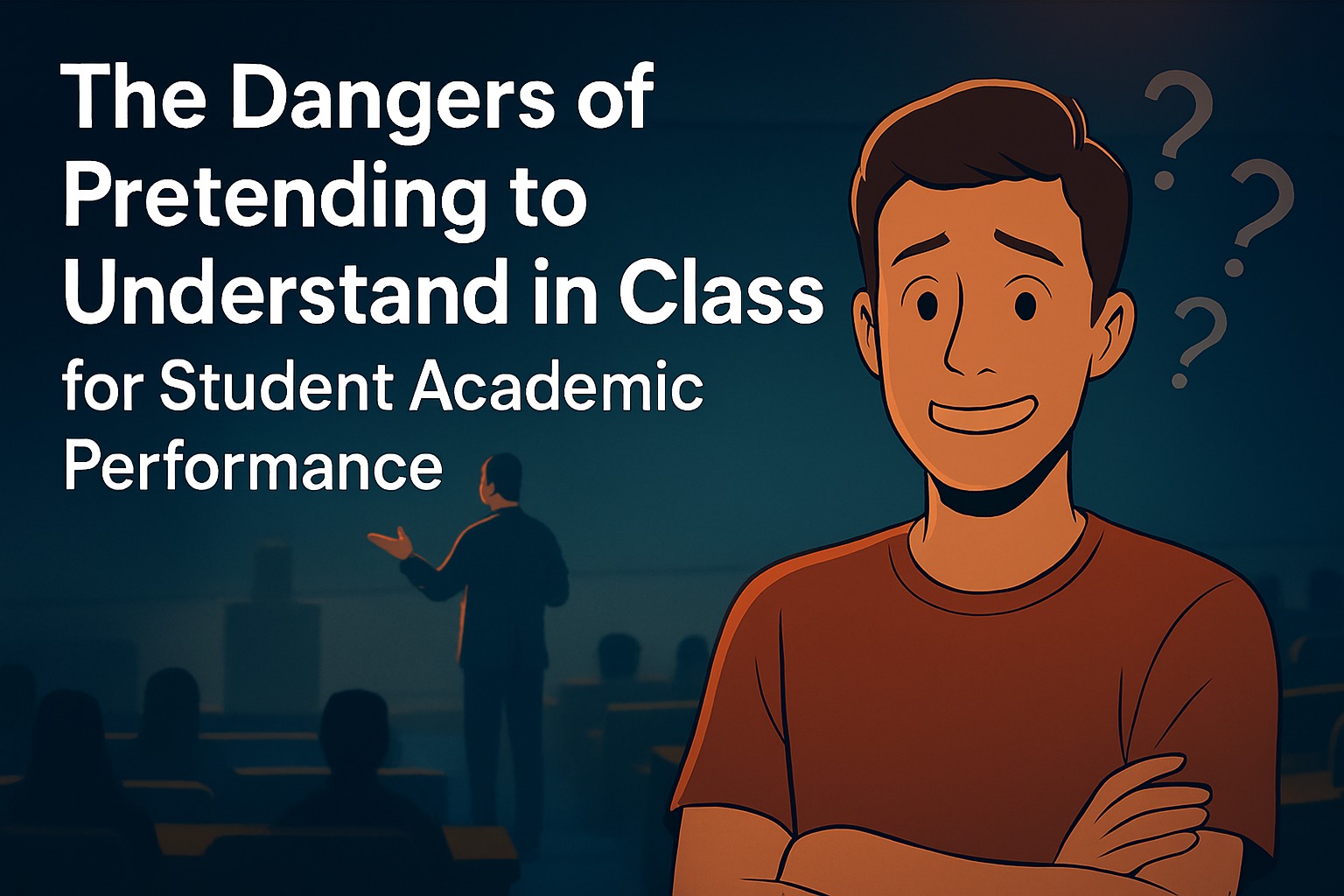 The Dangers of Pretending to Understand in Class for Student Academic Performance