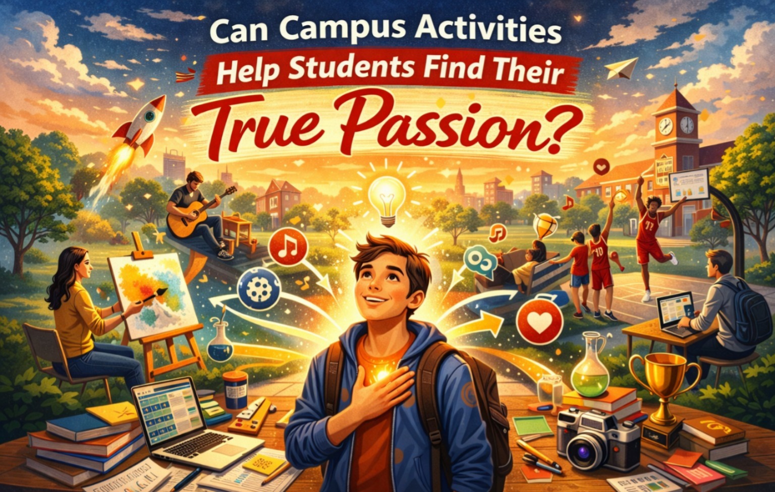 Can Campus Activities Help Students Find Their True Passion?