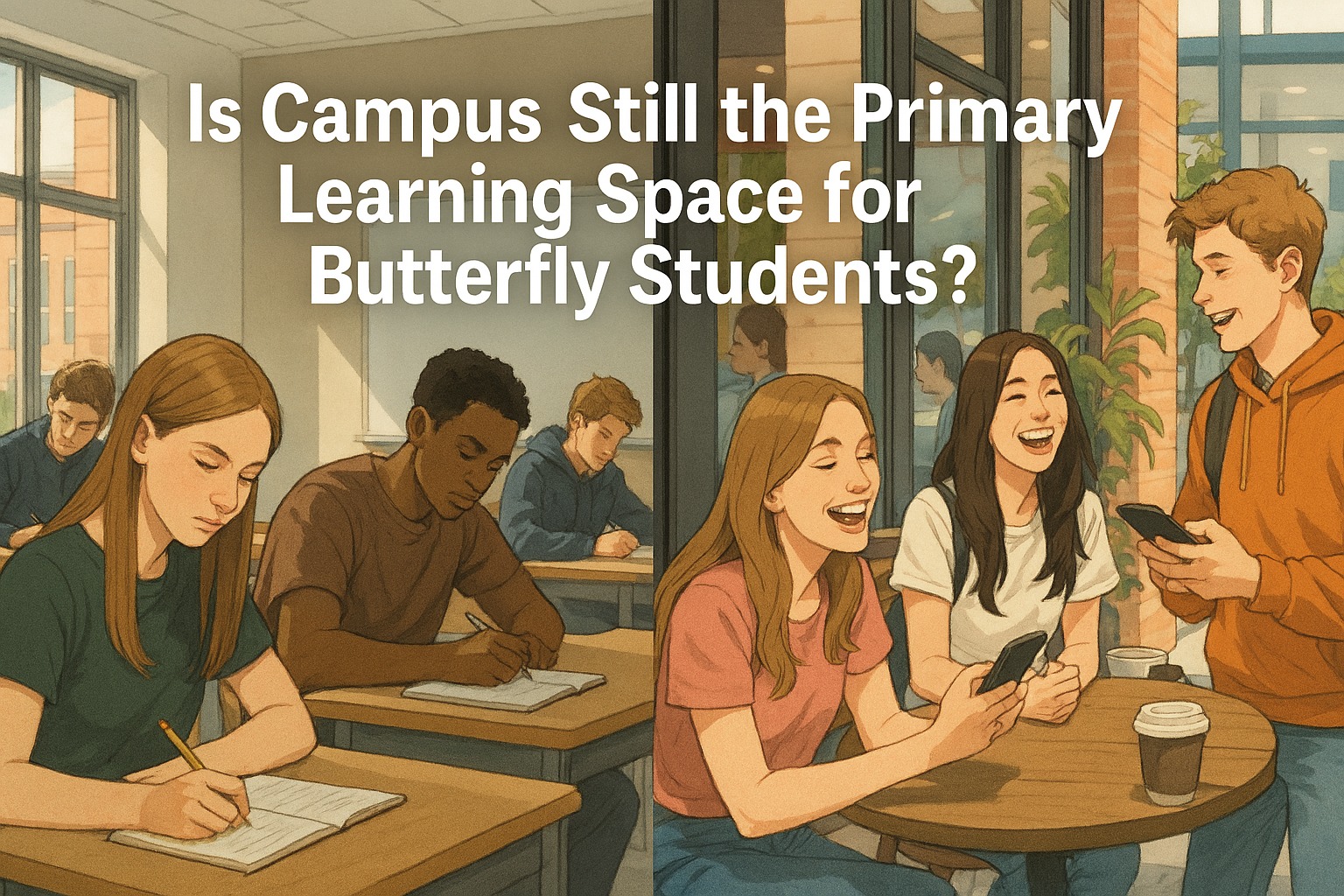 Is Campus Still the Primary Learning Space for Butterfly Students?