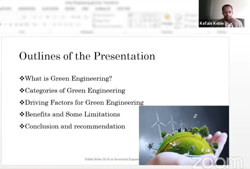 Webinar International 2022 - The advantages of green engineering part 9