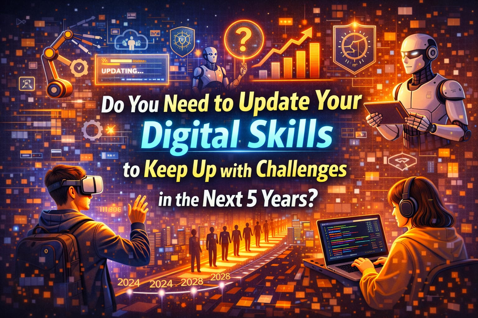 Do You Need to Update Your Digital Skills to Keep Up with Challenges in the Next 5 Years?