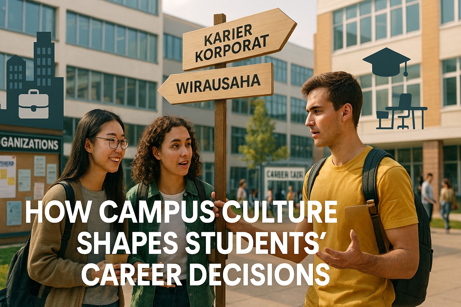 How Campus Culture Shapes Students' Career Decisions