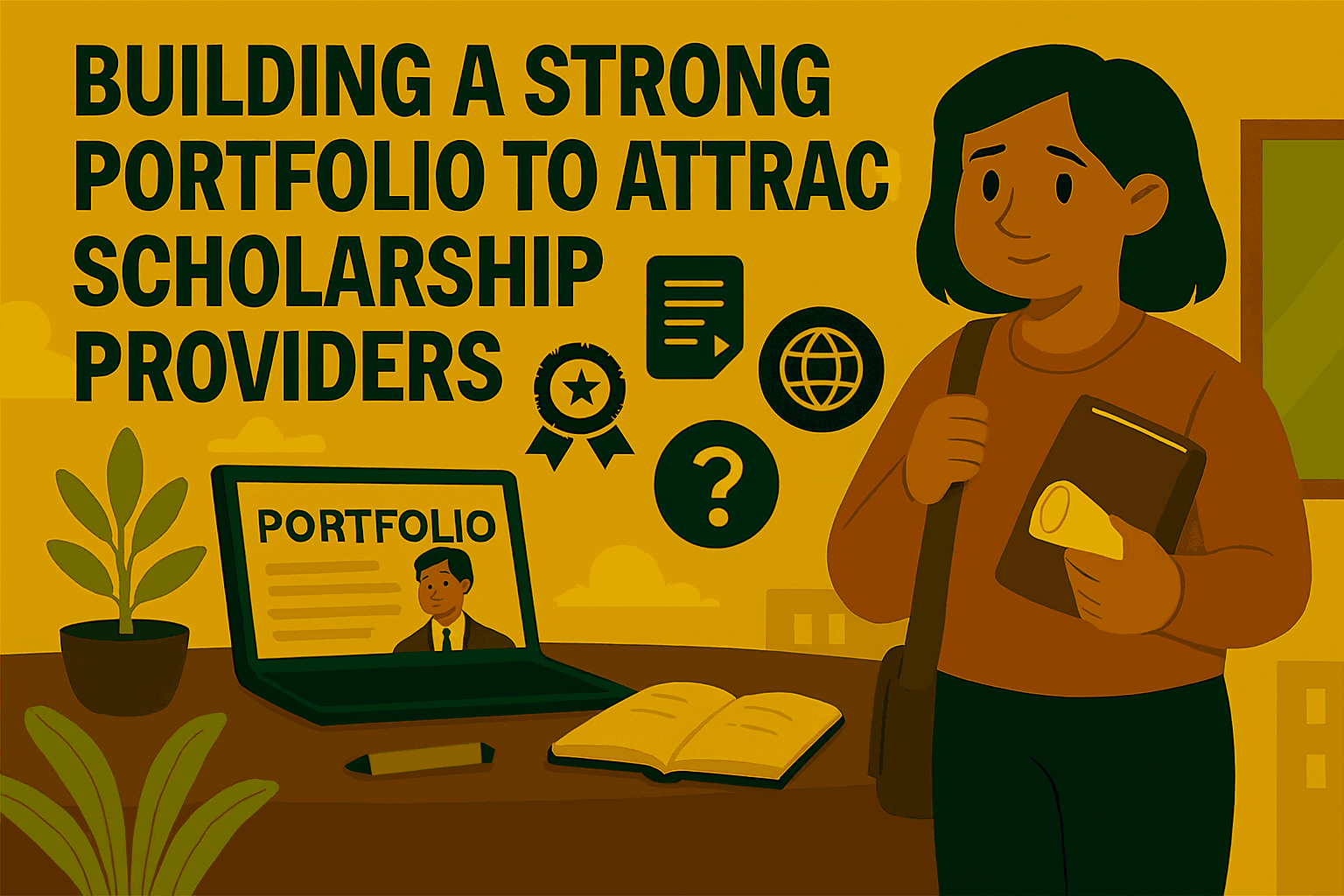 Building a Strong Portfolio to Attract Scholarship Providers