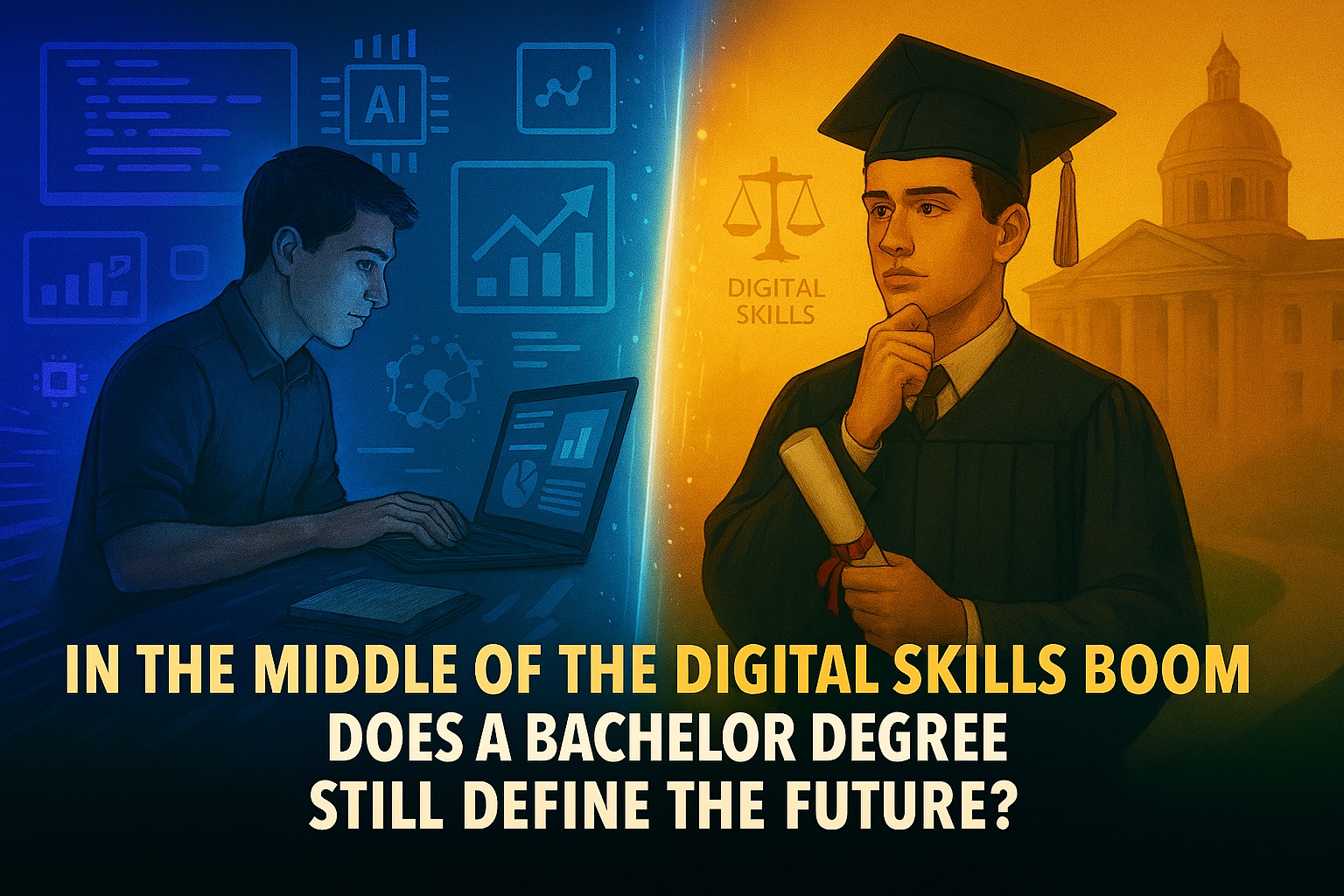 In the Middle of the Digital Skills Boom Does a Bachelor Degree Still Define the Future