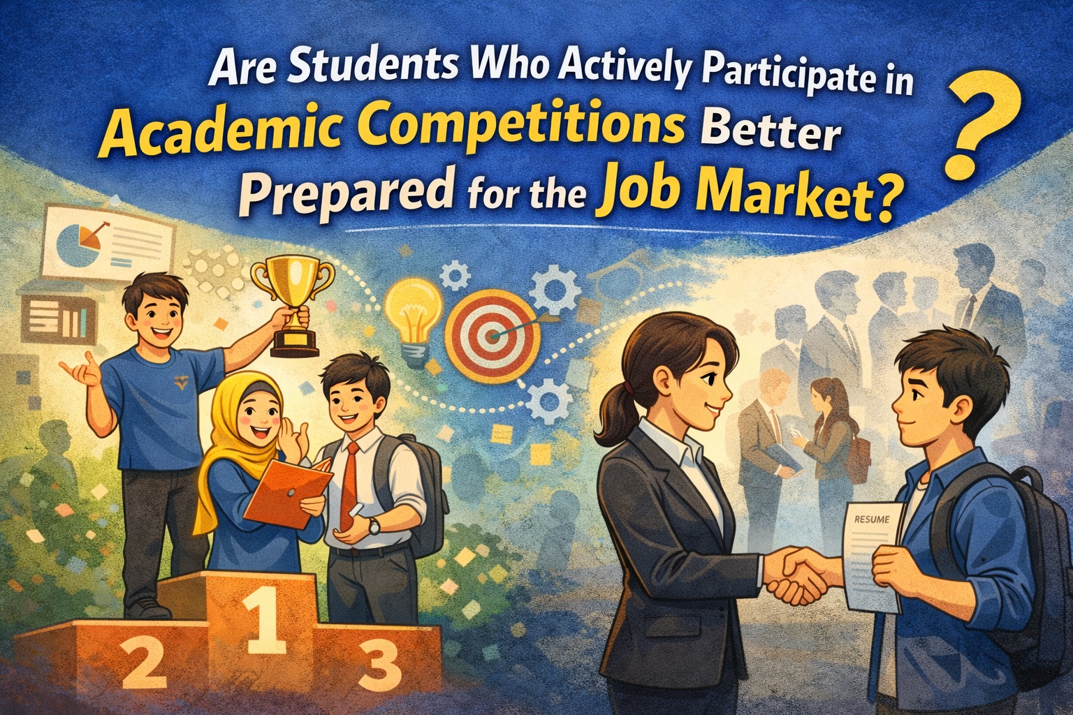 Are Students Who Actively Participate in Academic Competitions Better Prepared for the Job Market?