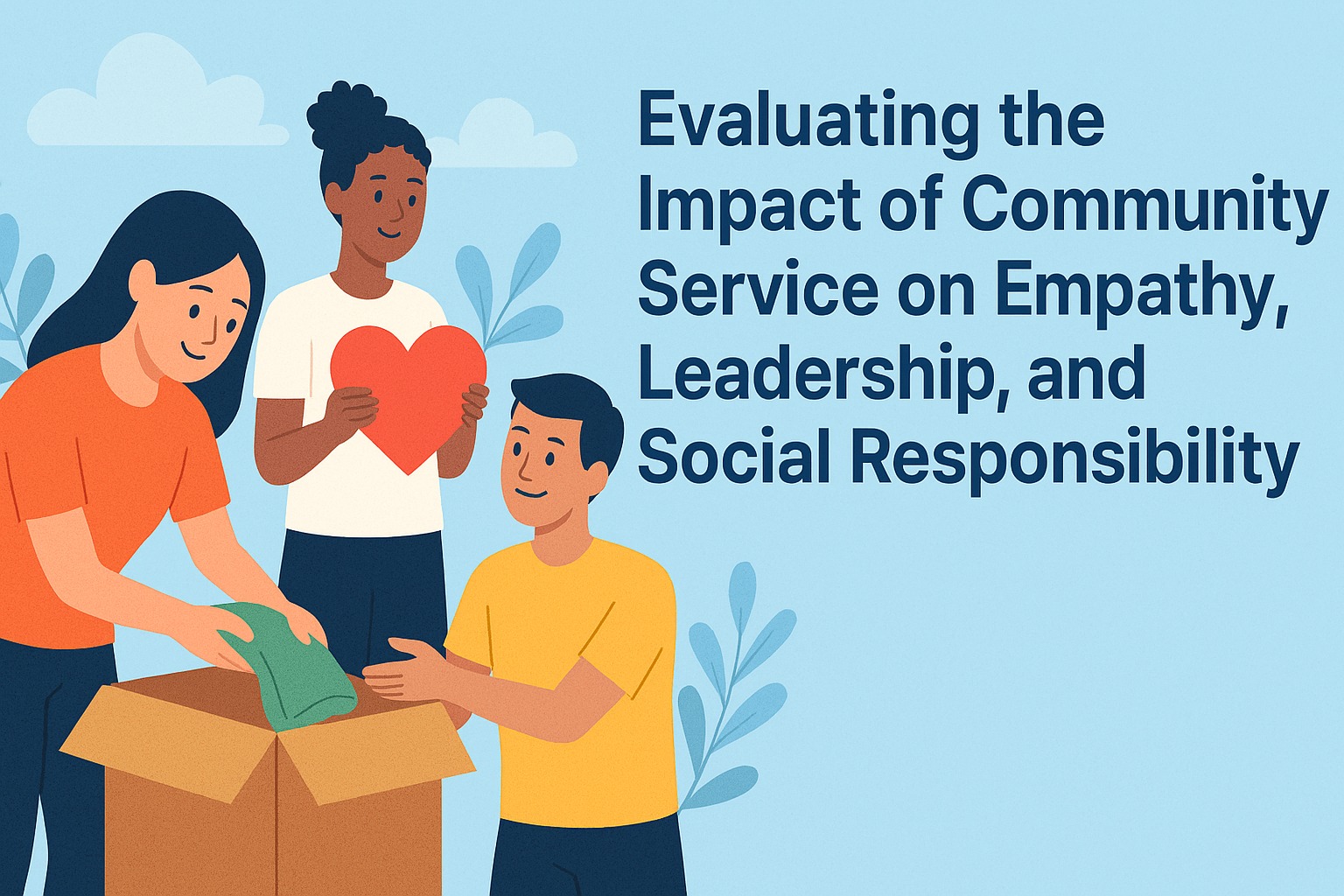 Evaluating the Impact of Community Service on Empathy Leadership and Social Responsibility