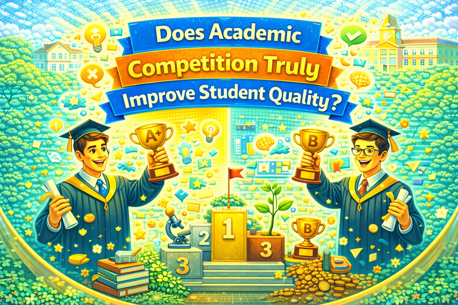 Does Academic Competition Truly Improve Student Quality?