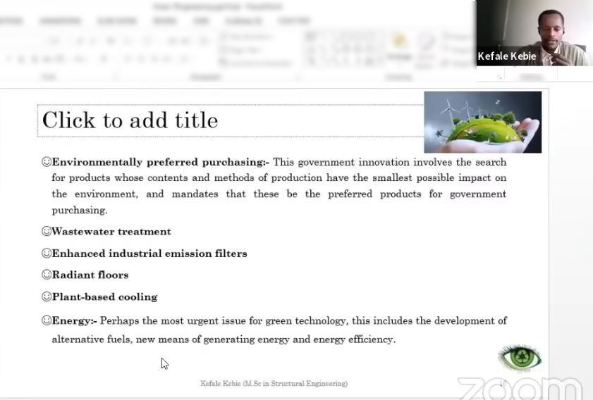 International Webinar 2022 - The excellence of green engineering part 15