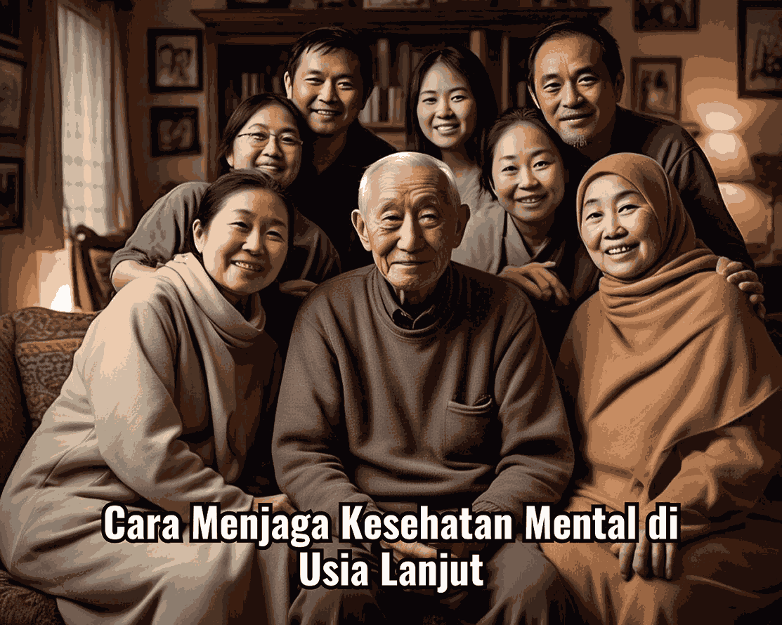 Cara Menjaga Kesehatan Mental di Usia Lanjut