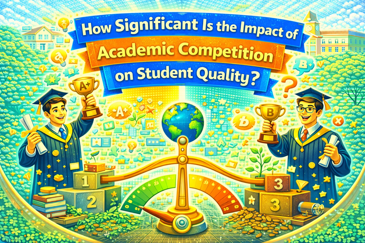 How Significant Is the Impact of Academic Competition on Student Quality?