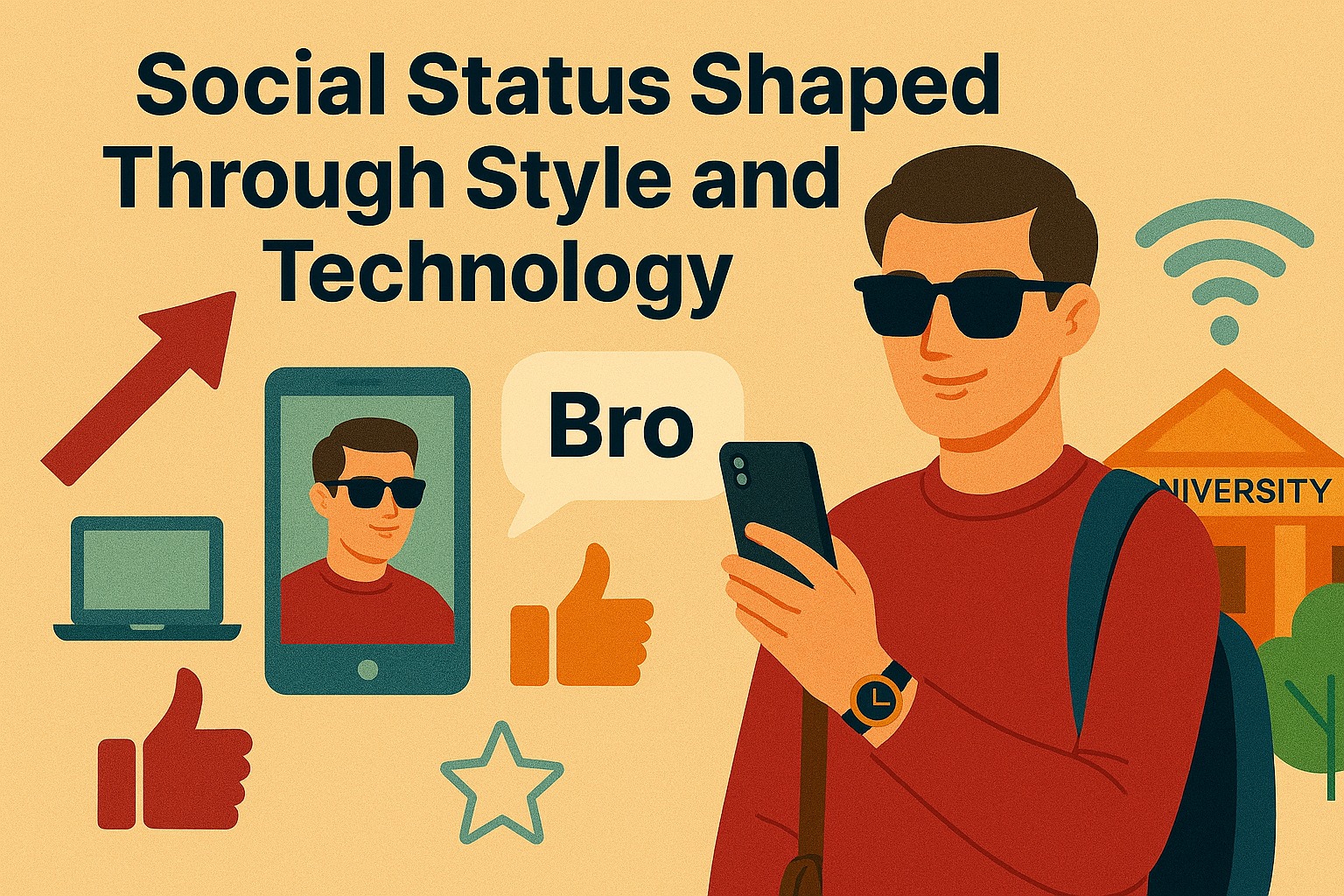 Social Status Shaped Through Style and Technology