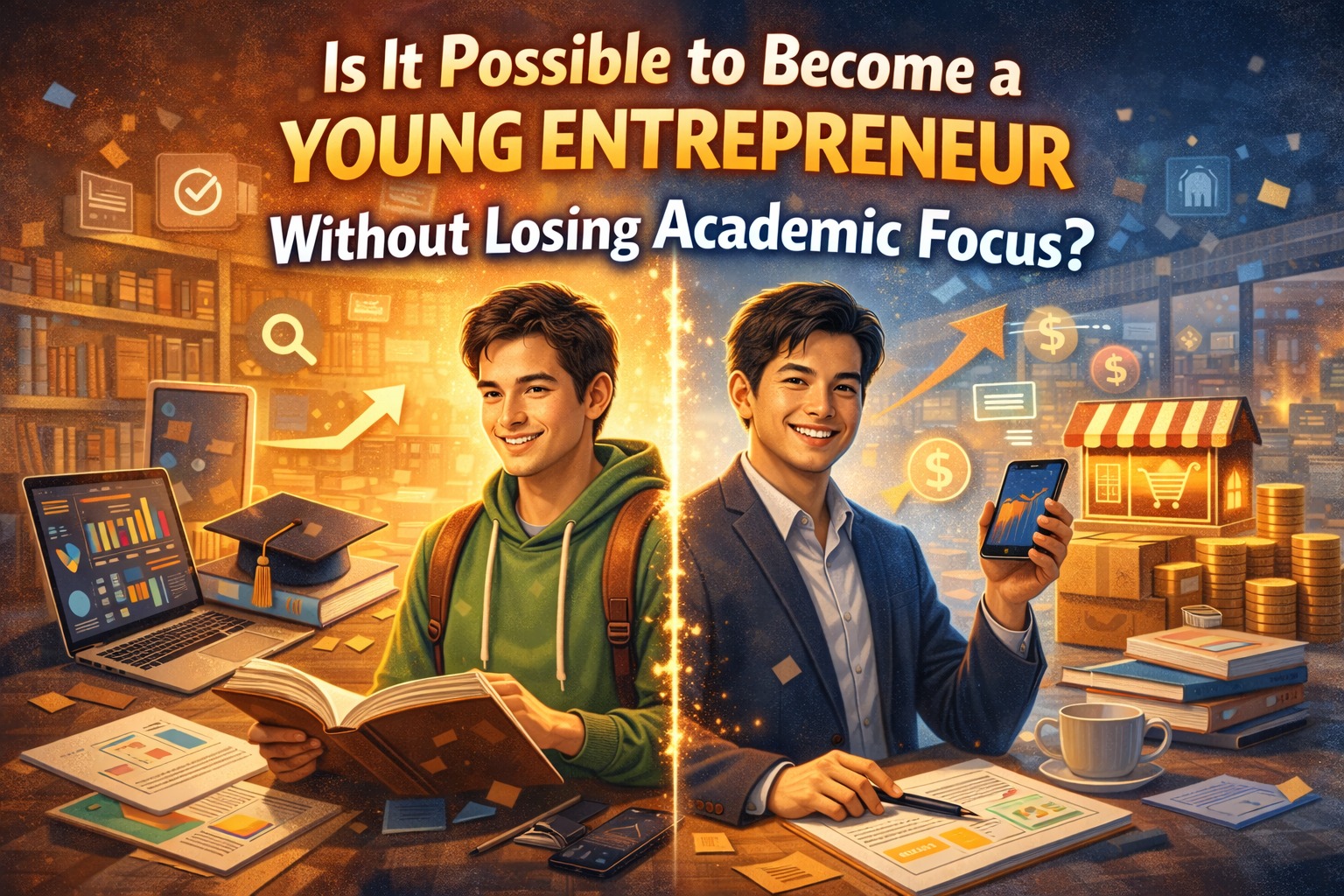 Is It Possible to Become a Young Entrepreneur Without Losing Academic Focus?