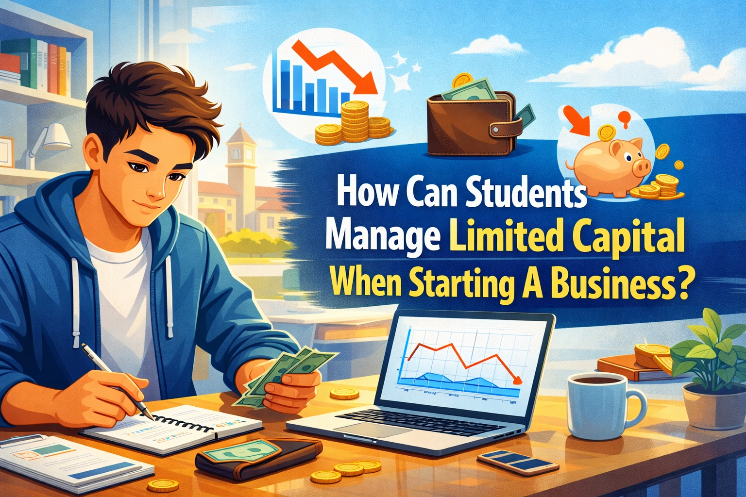 How Can Students Manage Limited Capital When Starting A Business?