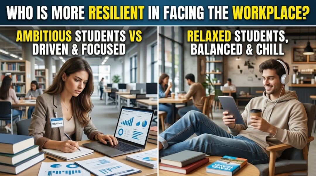 Ambitious Students vs Relaxed Students, Who Is More Resilient in Facing the Workplace?