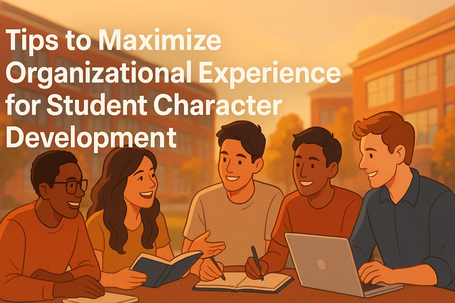 Tips to Maximize Organizational Experience for Student Character Development