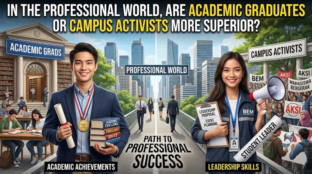 In the Professional World, Are Academic Graduates or Campus Activists More Superior?