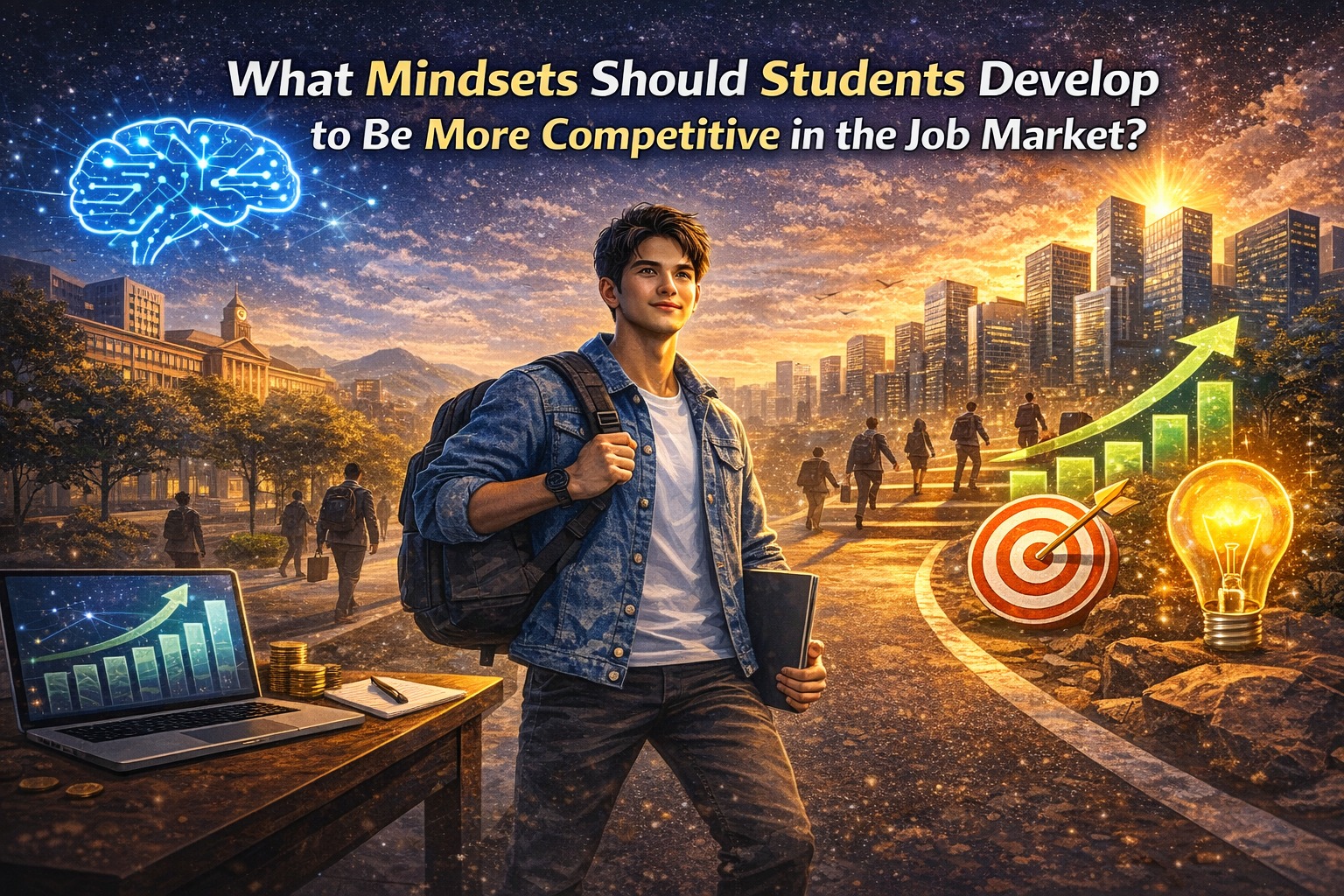 What Mindsets Should Students Develop to Be More Competitive in the Job Market?