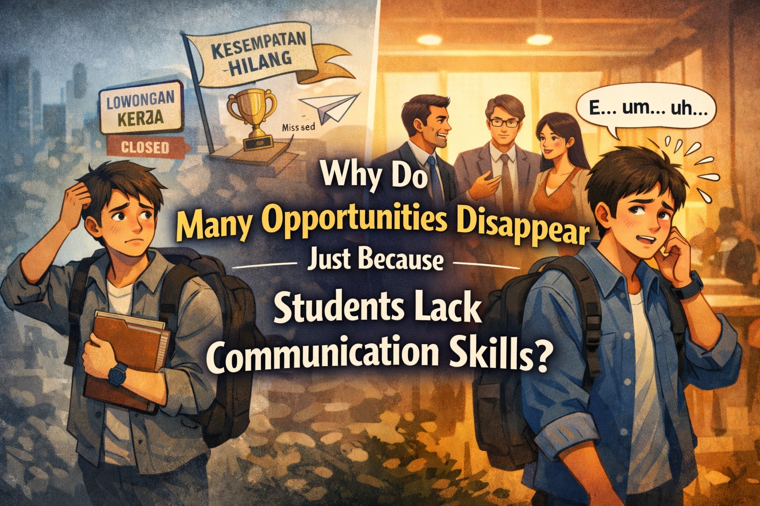 Why Do Many Opportunities Disappear Just Because Students Lack Communication Skills?