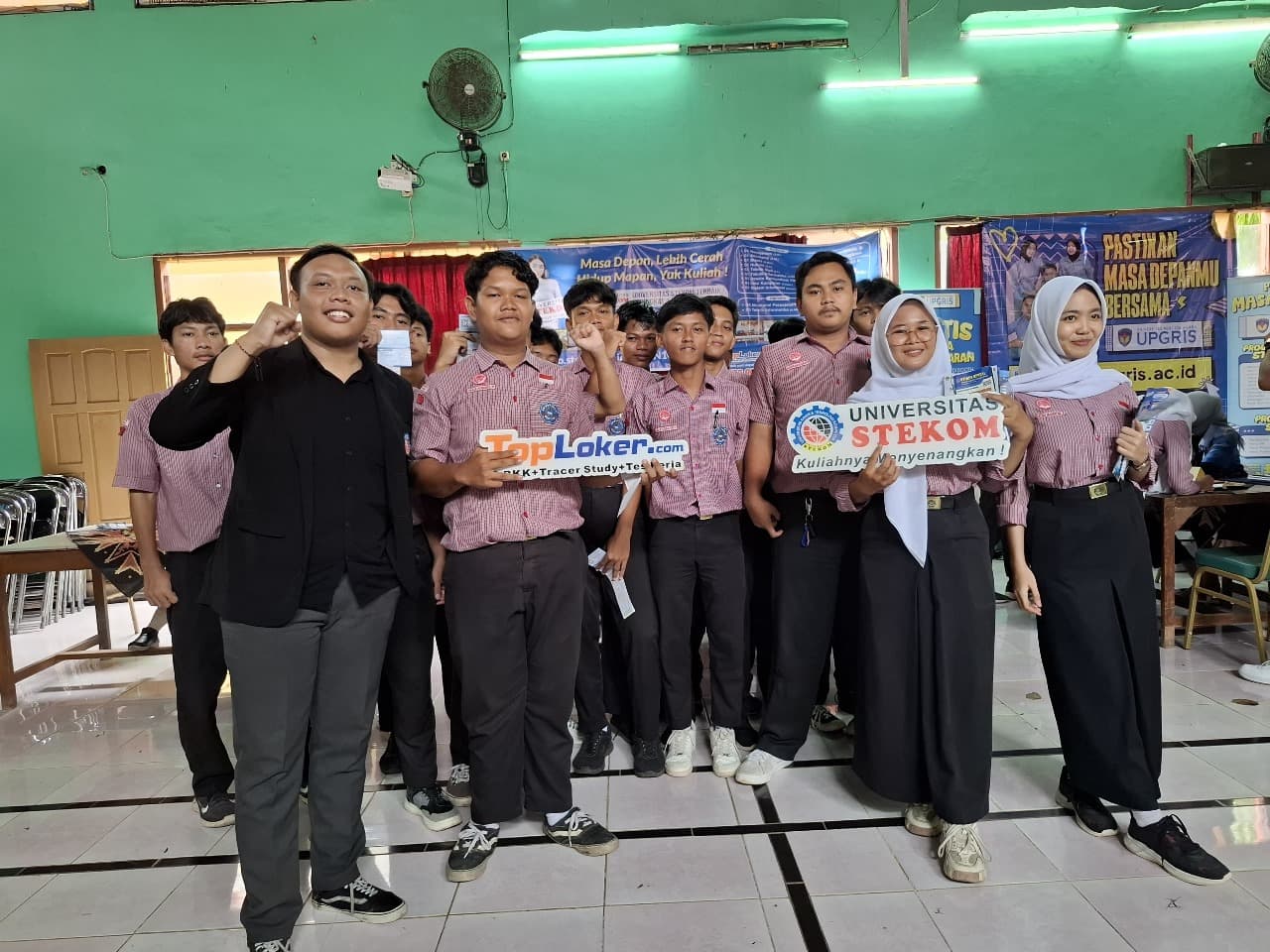 Universitas STEKOM dan Toploker.com Hadir di Campus Expo SMA Negeri 1 Cepiring: Inspirasi untuk Masa Depan Cerah