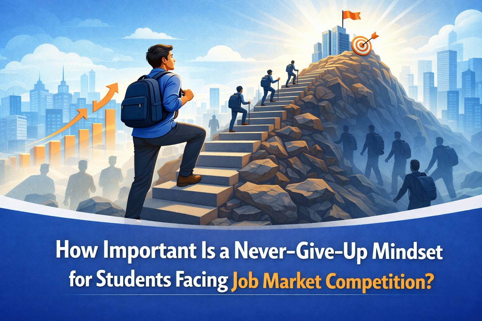 How Important Is a Never-Give-Up Mindset for Students Facing Job Market Competition?