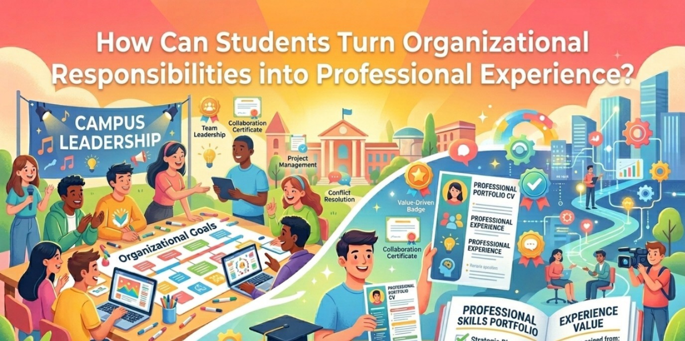 How Can Students Turn Organizational Responsibilities into Professional Experience?