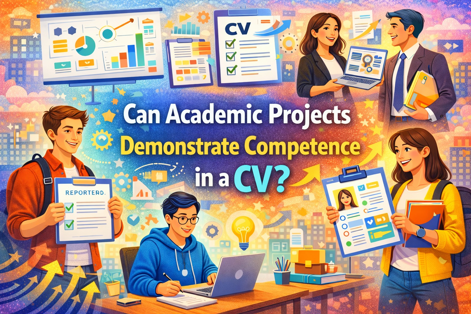 Can Academic Projects Demonstrate Competence in a CV?
