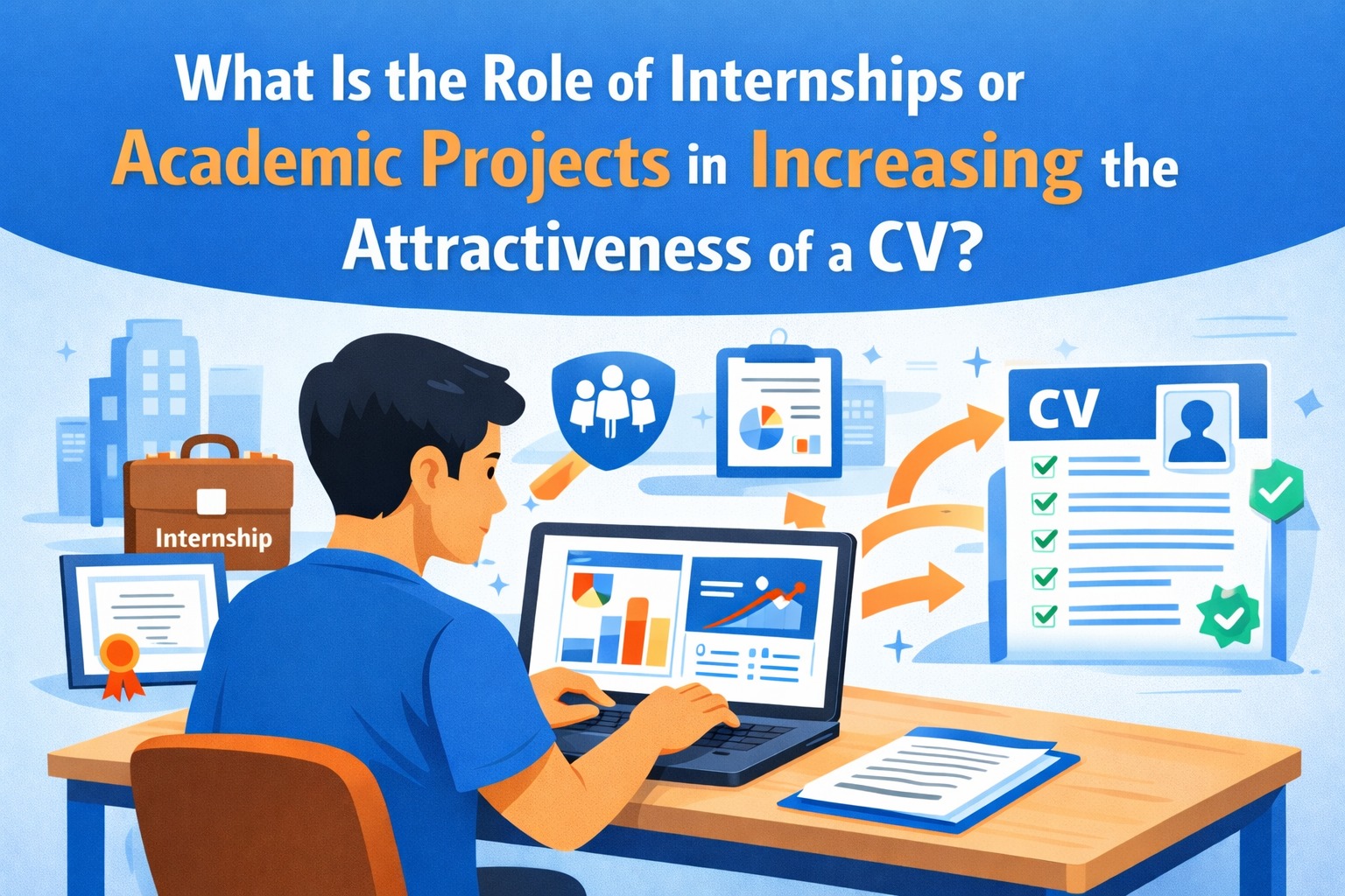 What Is the Role of Internships or Academic Projects in Increasing the Attractiveness of a CV?