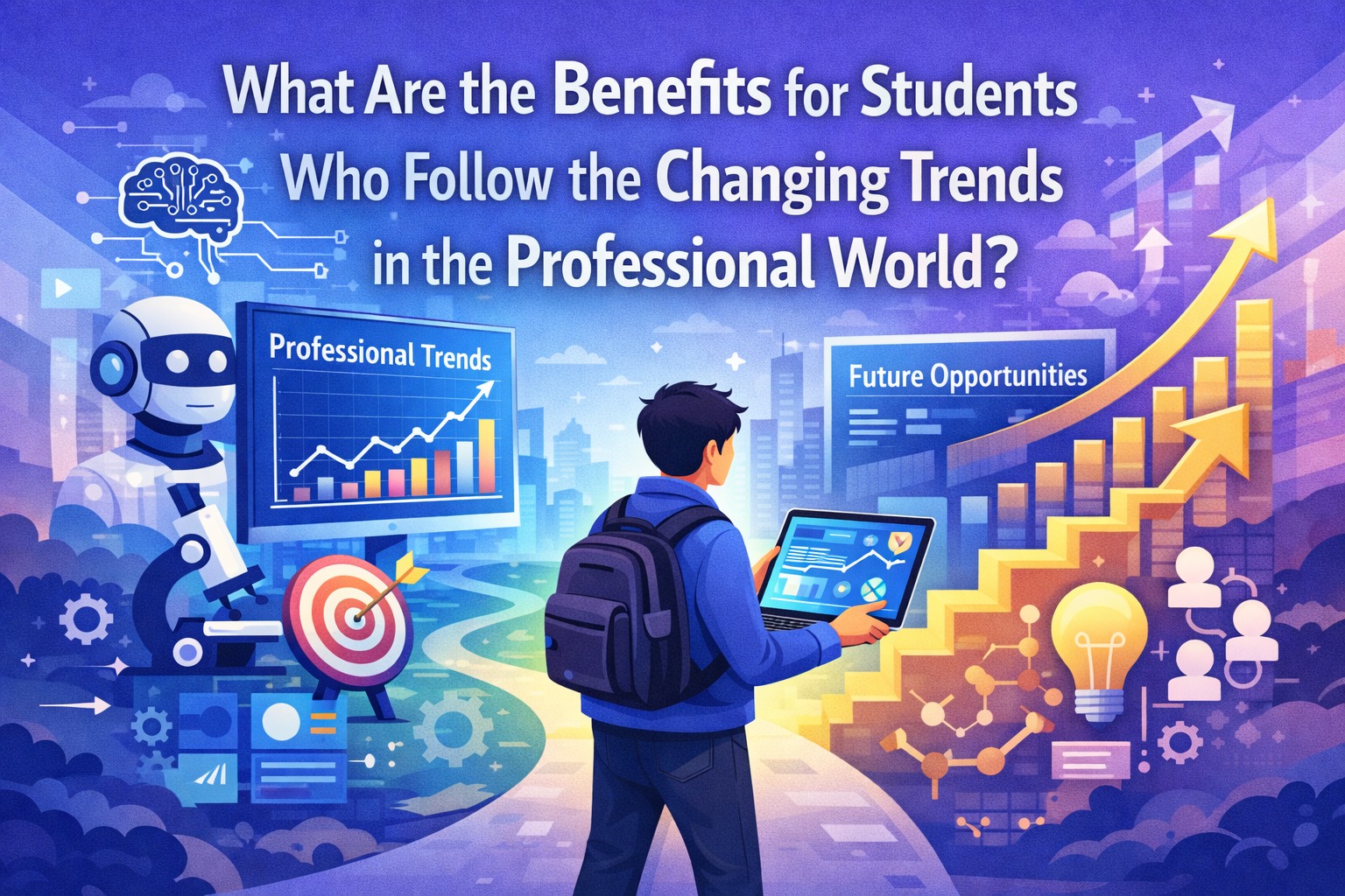 What Are the Benefits for Students Who Follow the Changing Trends in the Professional World?