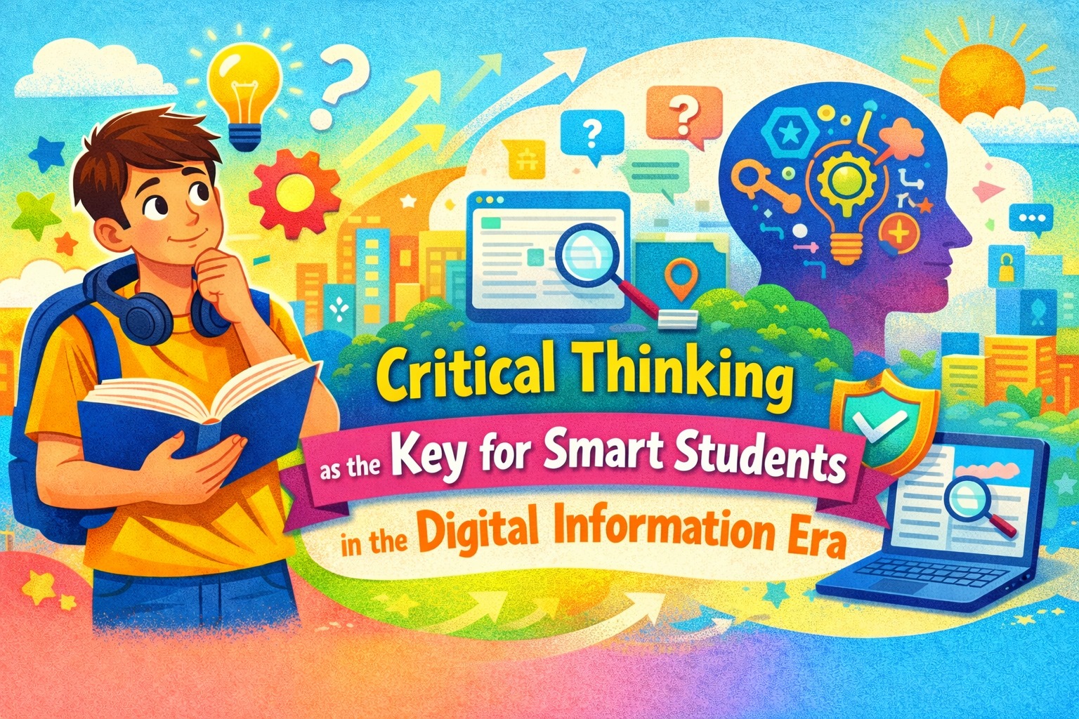 Critical Thinking as the Key for Smart Students in the Digital Information Era
