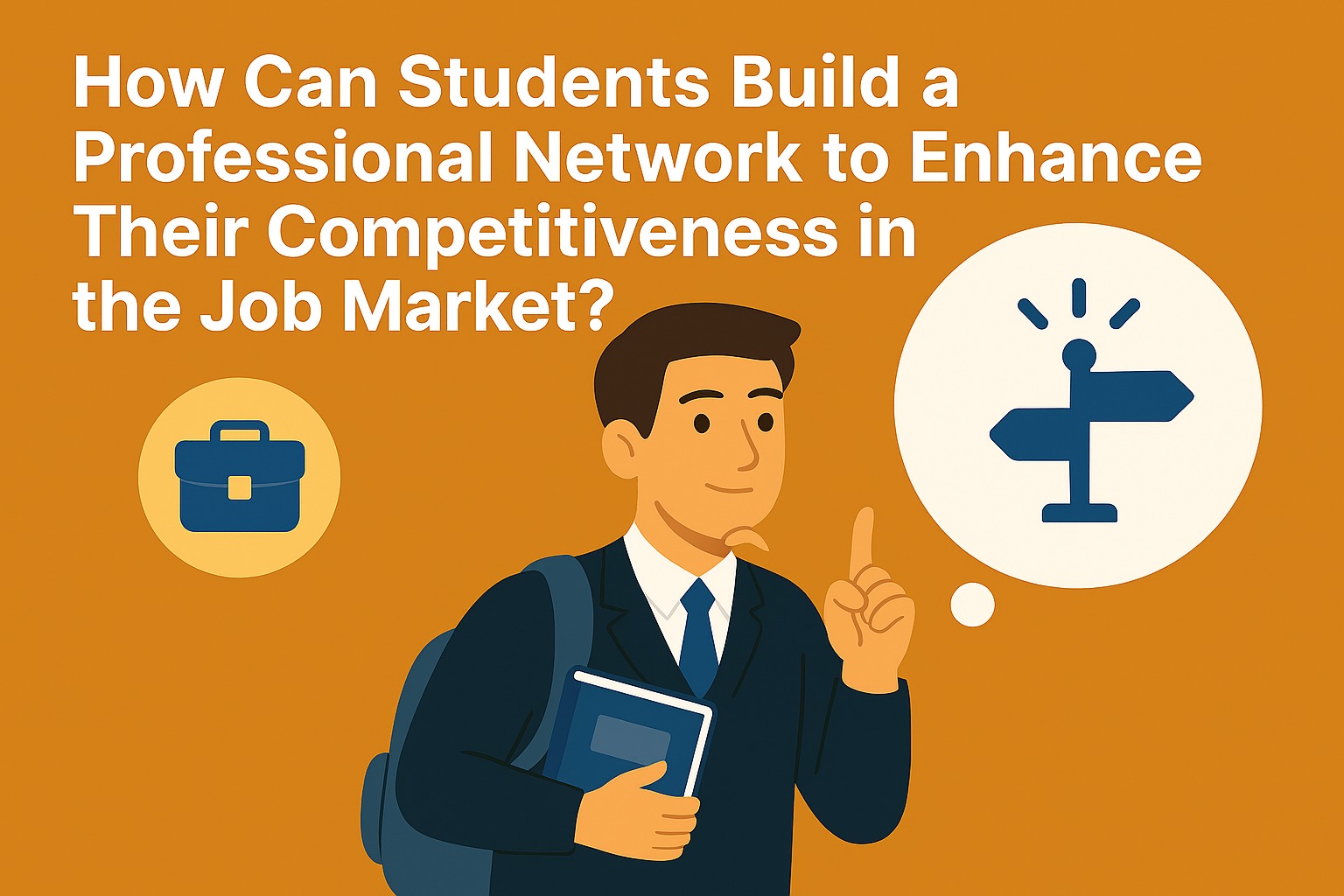 How Can Students Build a Professional Network to Enhance Their Competitiveness in the Job Market?
