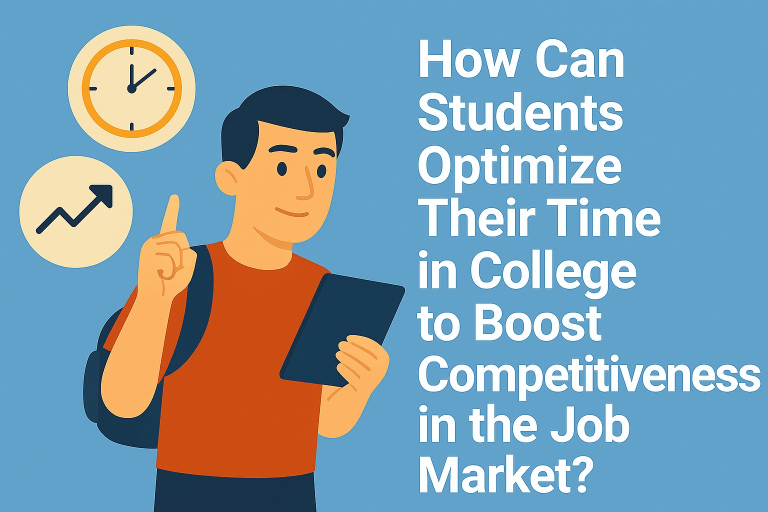 How Can Students Optimize Their Time in College to Boost Competitiveness in the Job Market?