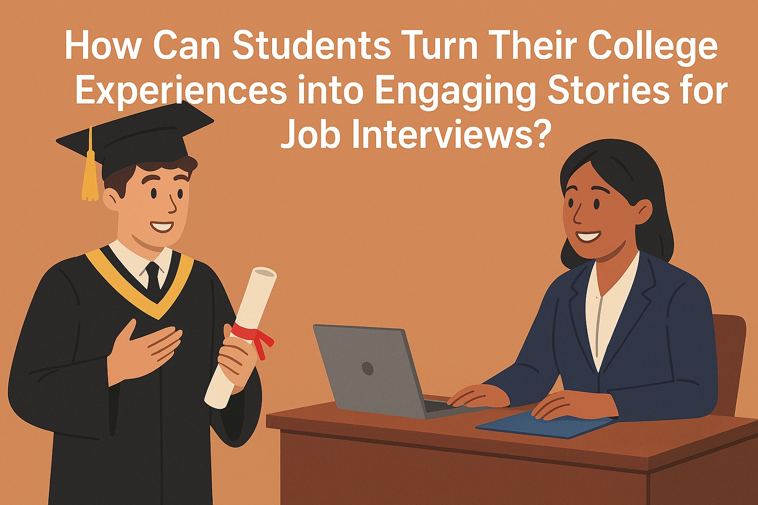 How Can Students Turn Their College Experiences into Engaging Stories for Job Interviews?
