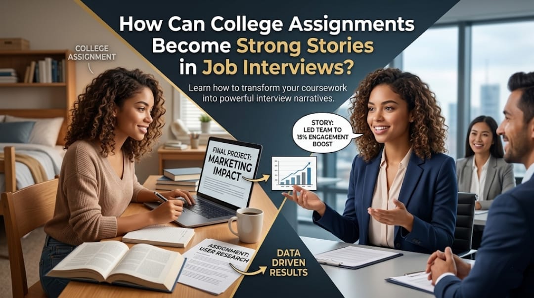 How Can College Assignments Become Strong Stories in Job Interviews?