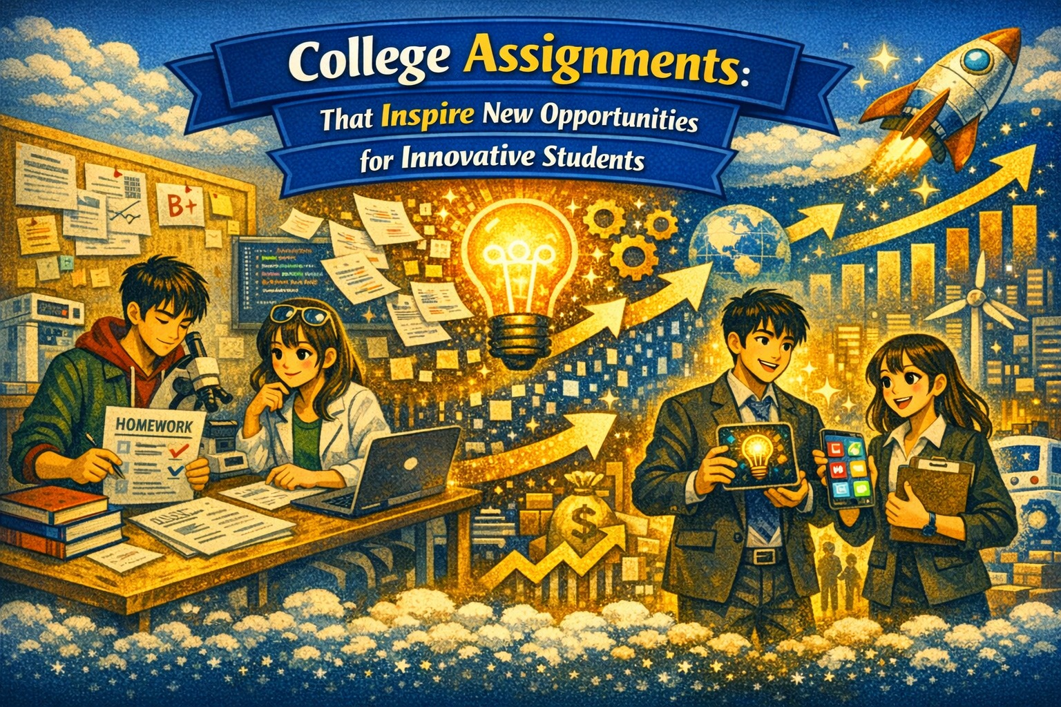 College Assignments That Inspire New Opportunities for Innovative Students