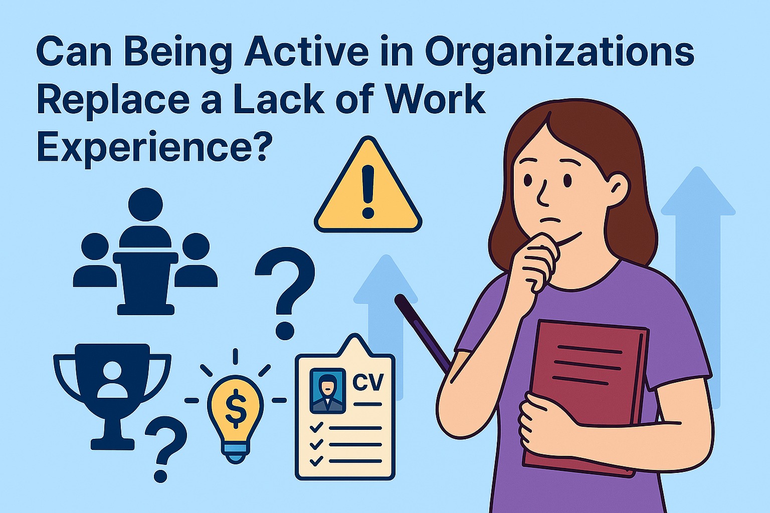 Can Being Active in Organizations Replace a Lack of Work Experience?