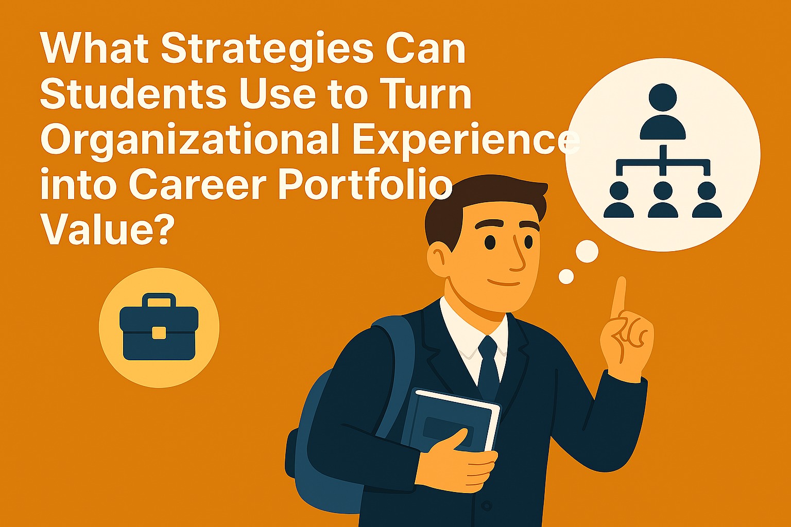 What Strategies Can Students Use to Turn Organizational Experience into Career Portfolio Value?