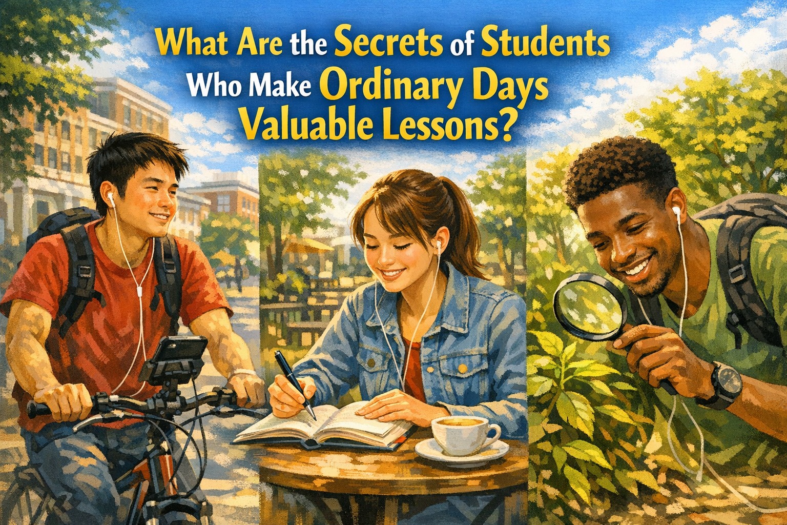 What Are the Secrets of Students Who Make Ordinary Days Valuable Lessons?