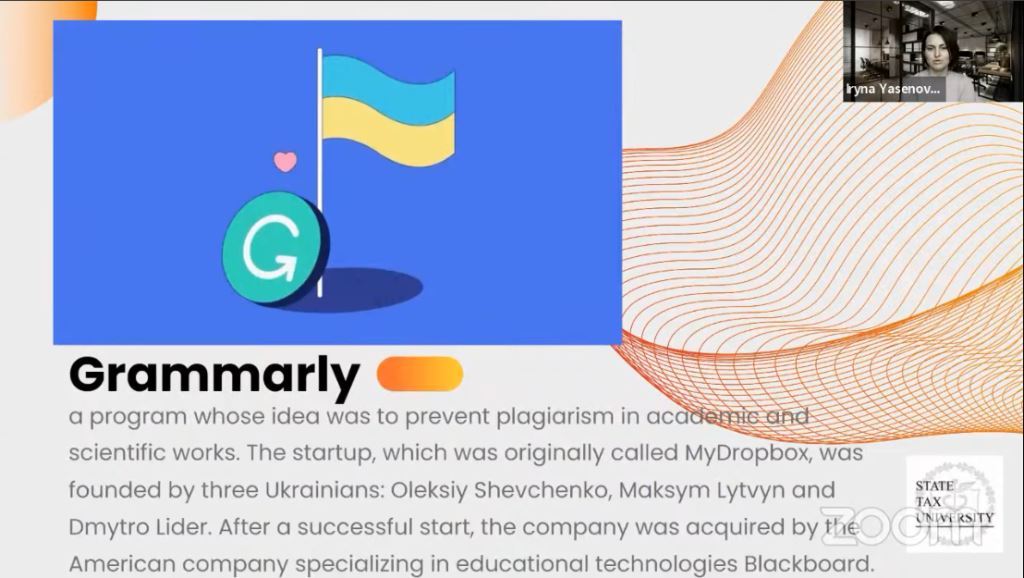 International Visiting Lecturer 2022 from Ukraine (Iryna Yosenova) – IT Startups Development – Part 5