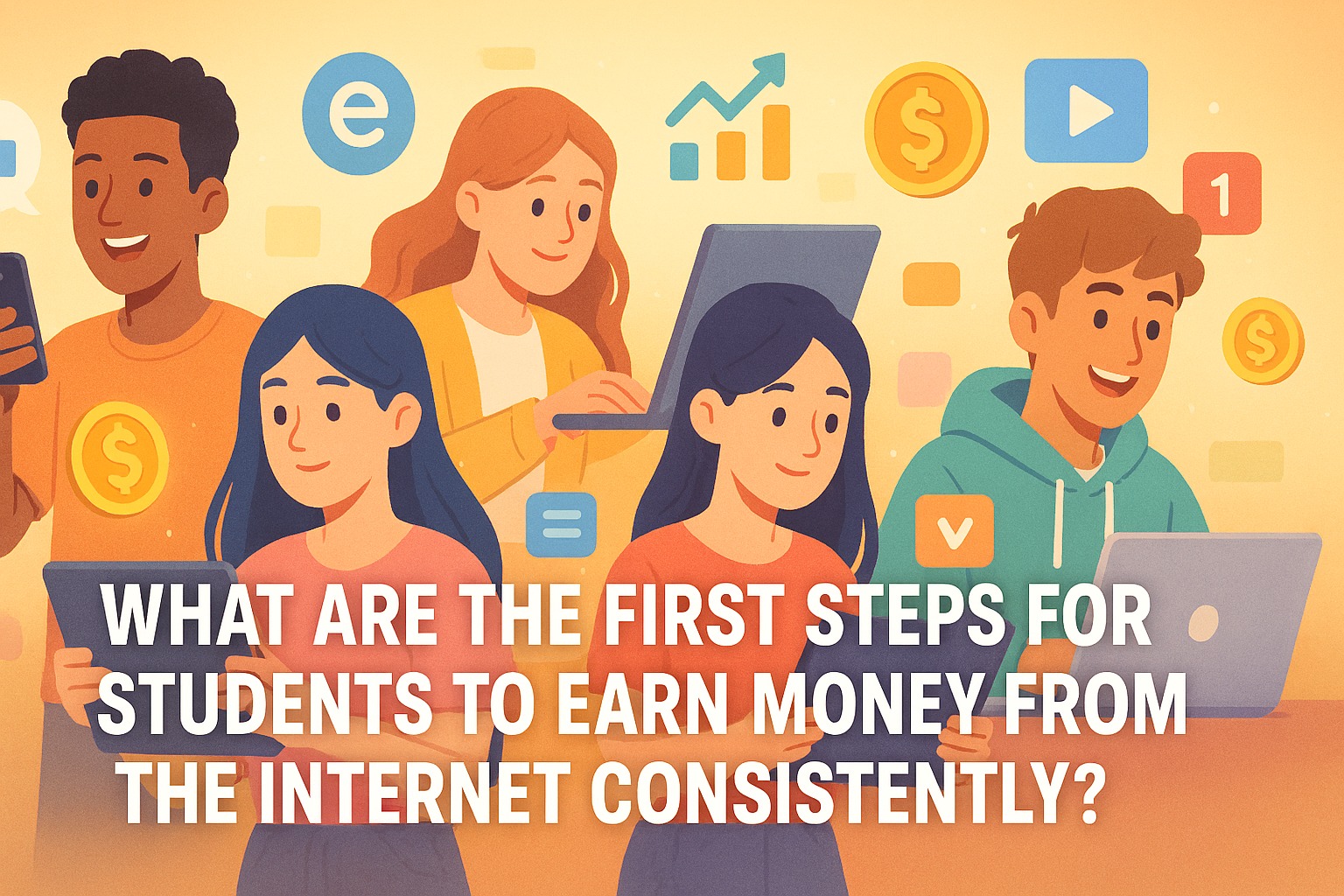 What Are the First Steps for Students to Earn Money from the Internet Consistently?