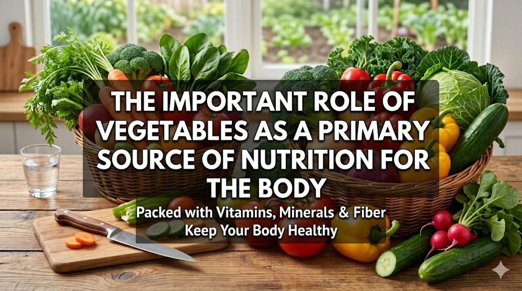 The Important Role of Vegetables as a Primary Source of Nutrition for the Body