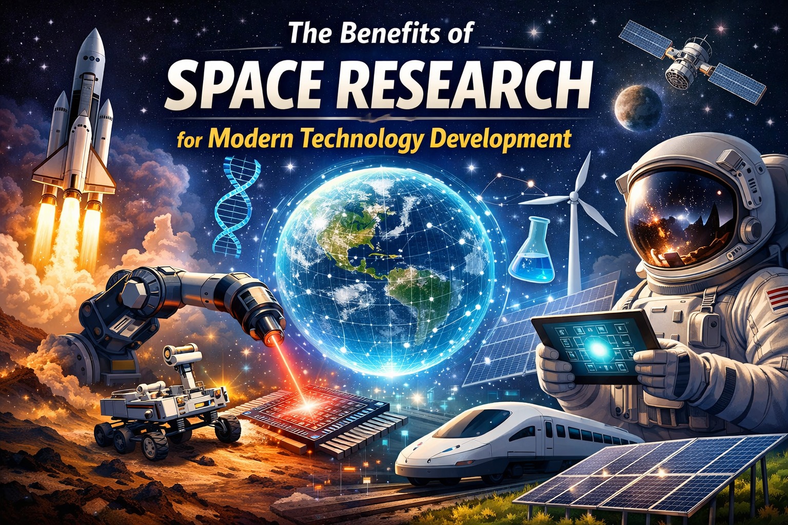The Benefits of Space Research for Modern Technology Development