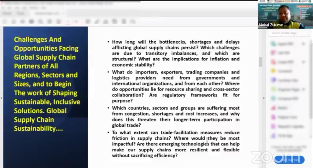 International Webinar 2022 - Transformation of Export Flows in the Context of Global Food Crisis - Part 2