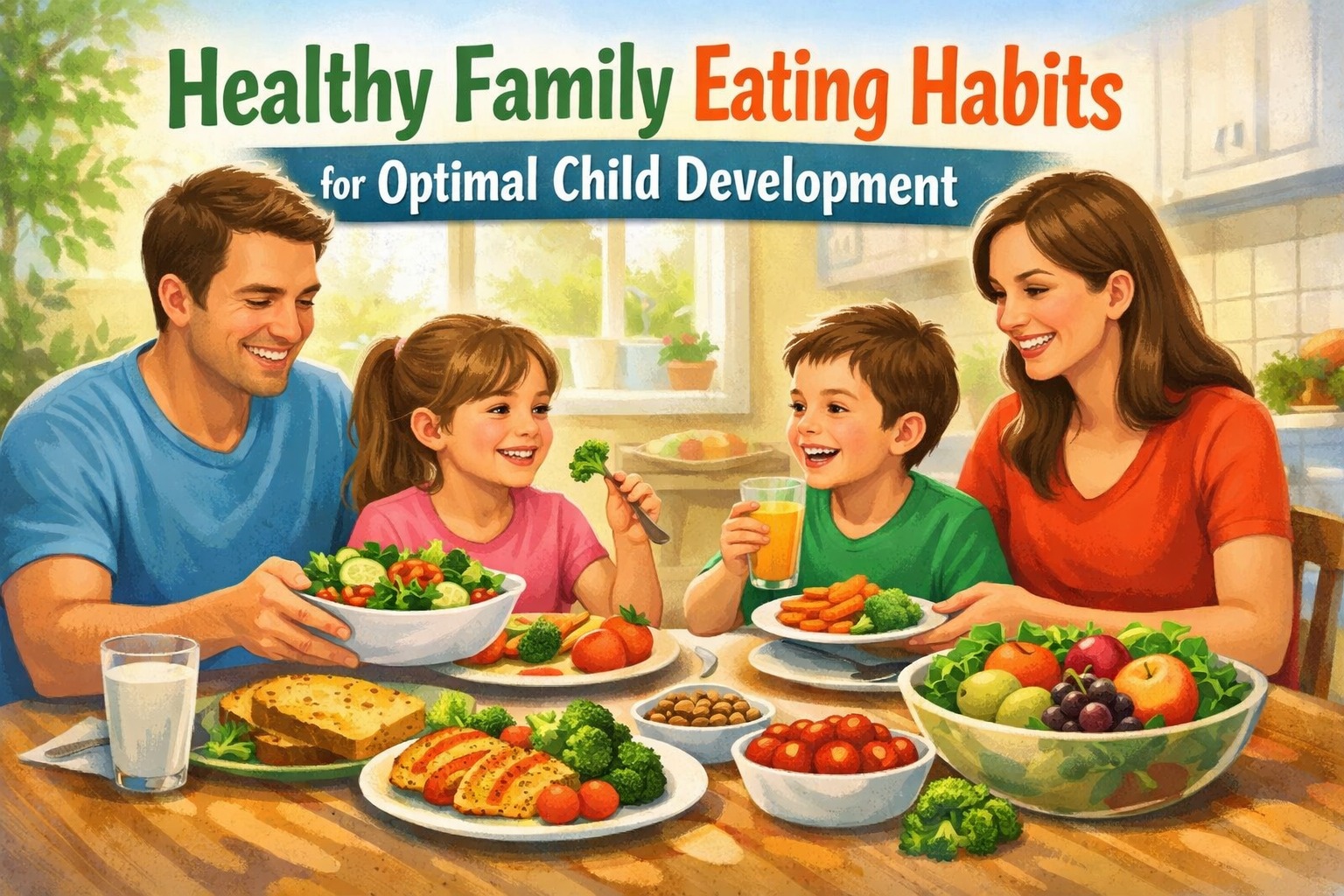 Healthy Family Eating Habits for Optimal Child Development