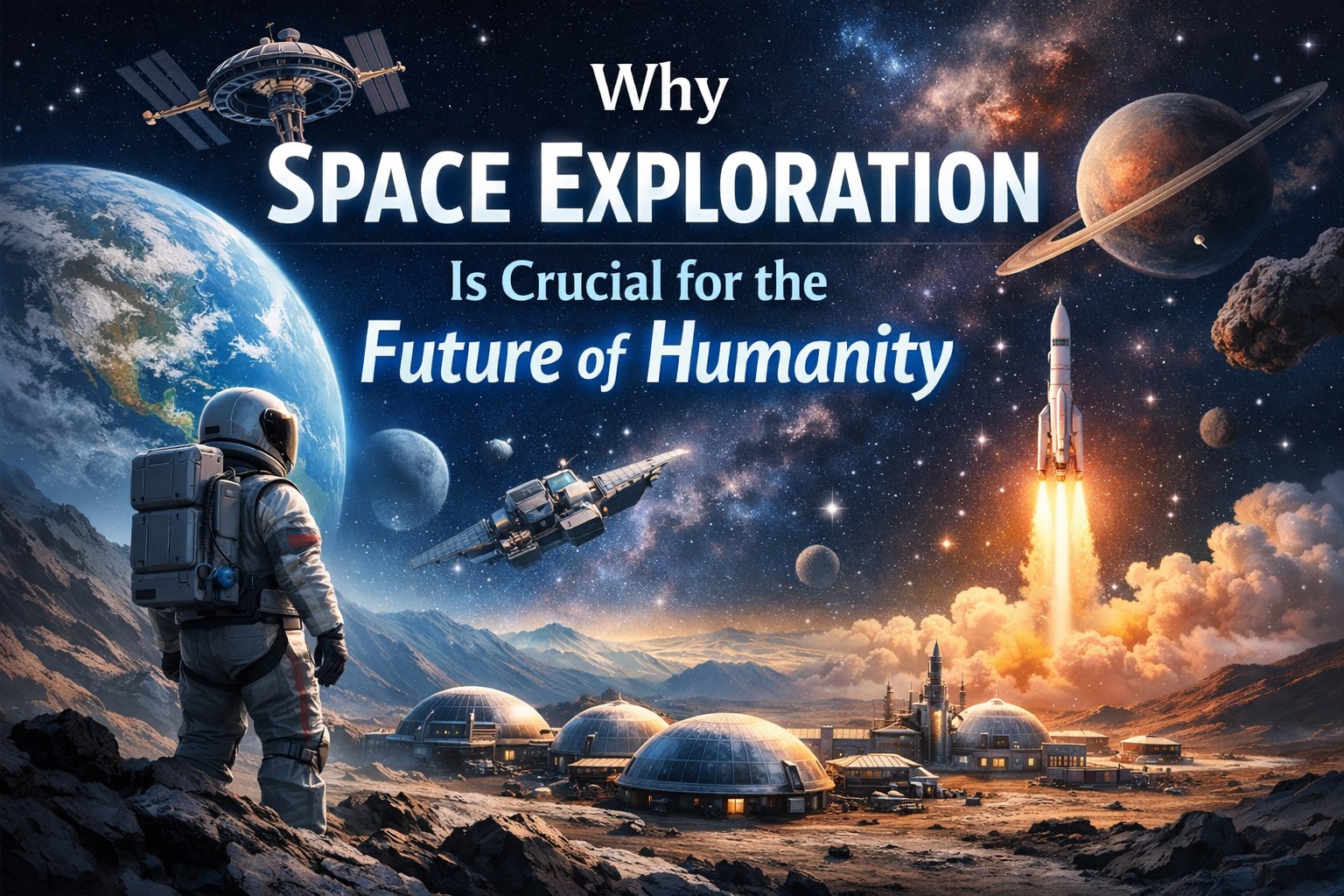 Why Space Exploration Is Crucial for the Future of Humanity